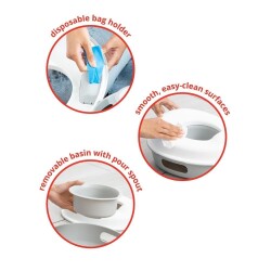 Skip Hop Go Time Seyahat Tipi Lazımlık 3'ü 1 arada 18 Ay Üzeri - 3