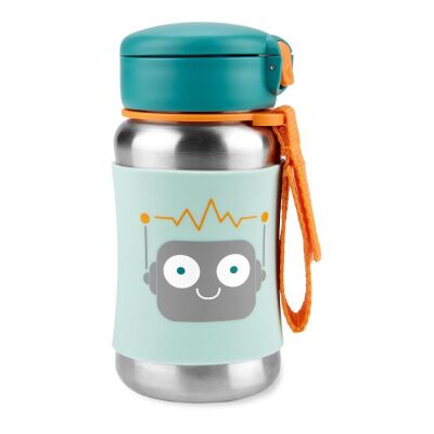 Skip Hop Spark Style Pipetli Çelik Suluk Robot - 1