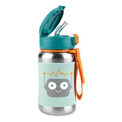 Skip Hop Spark Style Pipetli Çelik Suluk Robot - 2