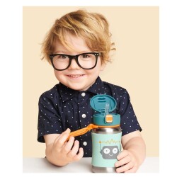 Skip Hop Spark Style Pipetli Çelik Suluk Robot - 3