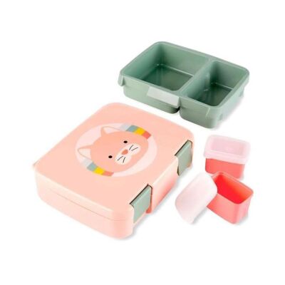 Skip Hop Zoo Bento Beslenme Kutusu Kedi - 2