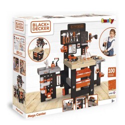Smoby Black And Decker Mega Center Tamir Seti - Smoby