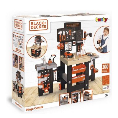Smoby Black And Decker Mega Center Tamir Seti - 1