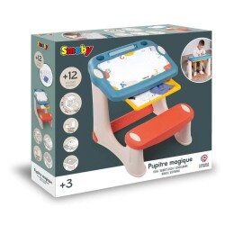 Smoby Magic Tahtalı Masa ve Taburesi Seti - 2