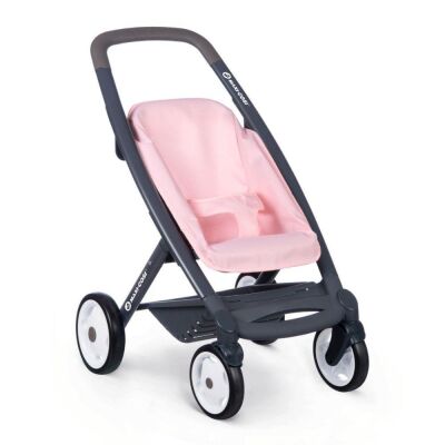 Smoby Maxi Cosi Oyuncak Bebek Puseti Pram Pink - 3