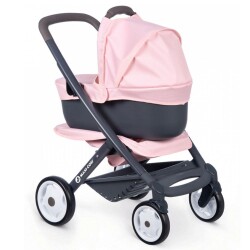 Smoby Maxi Cosi Oyuncak Bebek Puseti Pram Pink - 4