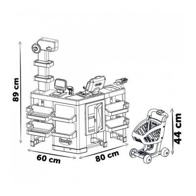 Smoby Oyuncak Market Seti Maxi - 3