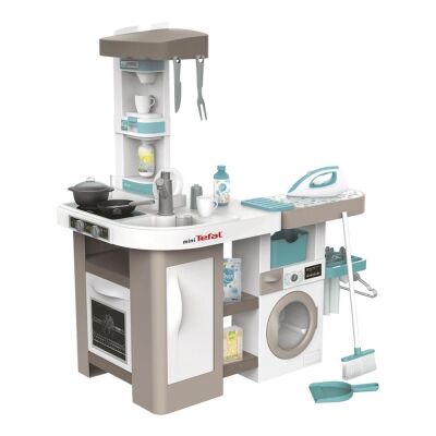 Smoby Tefal Mutfak ve Temizlik ve Ütü Oyun Seti - 1