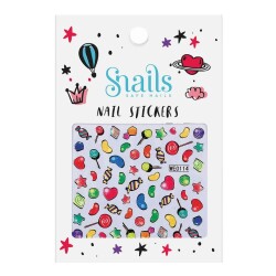 Snails Tırnak Sticker Seti Candy Blast - Snails