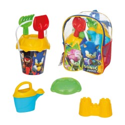 Sonic Sırt Çantalı Plaj Kova Seti - Dede