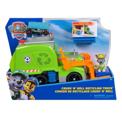Spin Master Paw Patrol Araç Rocky Deluxe Vehicle Sustainable SLD GML - 1