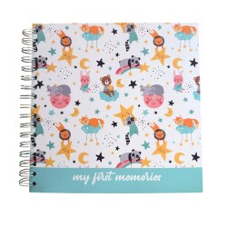 Spiralli Bebek Defteri 22 x 22 Cm - Liz
