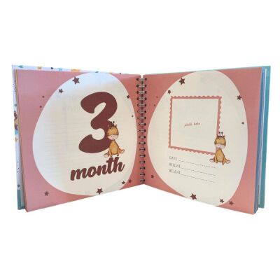 Spiralli Bebek Defteri 22 x 22 Cm - 4