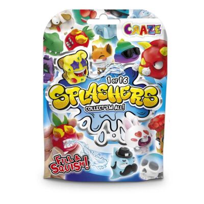 Splashers Su Atan Squishy Figür Fill & Squish Sürpriz - 1