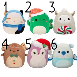 Squishmallows 13 Cm Yılbaşı Serisi Asorti 2 SQ/XM00588 - Neco