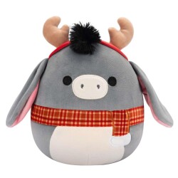 Squishmallows Yılbaşı Serisi - Eşek Jason 20 cm XM00959 - Squishmallow