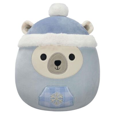 Squishmallows Yılbaşı Serisi - Kutup Ayısı Brooke 20 cm XM01000 - 1