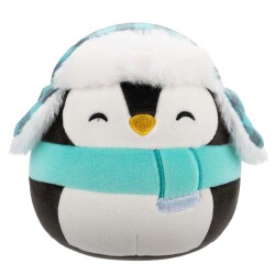 Squishmallows Yılbaşı Serisi - Penguen Luna 20 cm XM00953 - Squishmallow