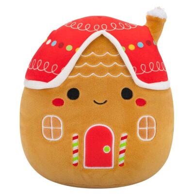 Squishmallows Yılbaşı Serisi - Zencefilli Kurabiye Ev Casa 20 Cm - 1