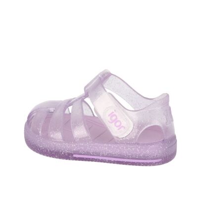 Star Kız Çocuk Simli Sandalet S10265 - 5