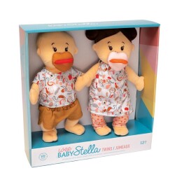 Stella İkizler Oyuncak Bez Bebek - Manhattan Toy