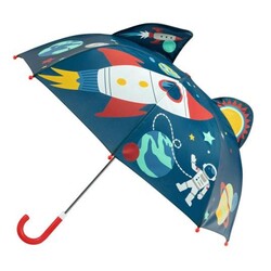 Stephen Joseph Erkek Çocuk Şemsiye 3 Boyutlu Uzay - Thumbnail