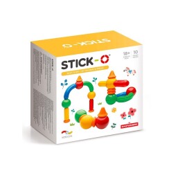 Stick O Mıknatıslı Başlangıç Oyun Seti 10 Parça 18 Ay Üzeri - Magformers