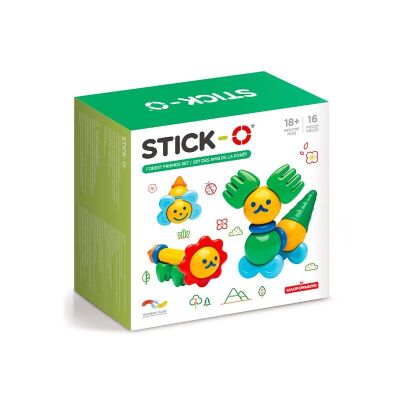 Stick O Mıknatıslı Hayvan Oyun Seti 18 Ay Üzeri 16 Parça - 1