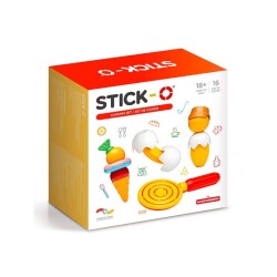 Stick O Mıknatıslı Yemek Oyun Seti 18 Ay Üzeri 16 Parça - Magformers