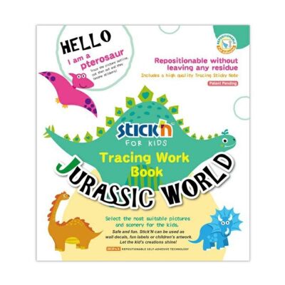 Stickn Çocuklar için Sticker Aktivitesi Jurassic World - 1