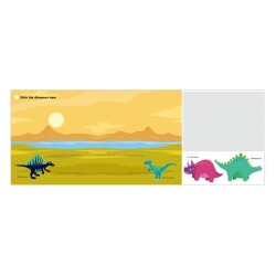 Stickn Çocuklar için Sticker Aktivitesi Jurassic World - 6