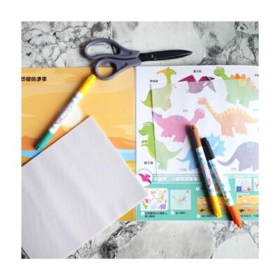 Stickn Çocuklar için Sticker Aktivitesi Jurassic World - 2