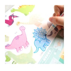 Stickn Çocuklar için Sticker Aktivitesi Jurassic World - 3