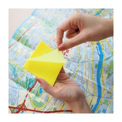 Stickn See Through Saydam Yapışkanlı Not Kağıdı 76x51 mm 50li Neon Sarı - Thumbnail