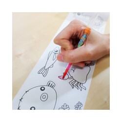 Stickn Yapışkanlı Boyama Rulosu 10 x 243 cm Sea Life - 3