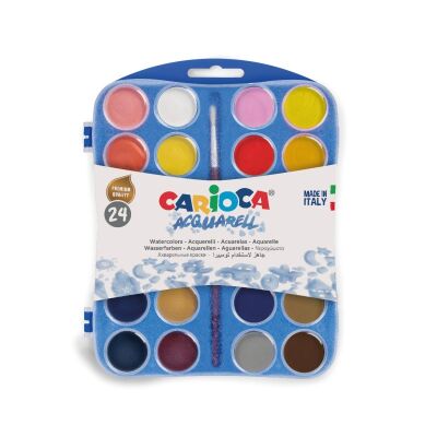 Carioca Sulu Boya 30 Mm. 2 Fırçalı 24'Lü - 2