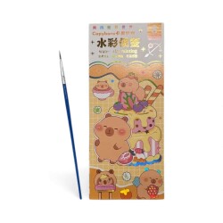 Sulu Boya Defteri Capy Bara - Kuki