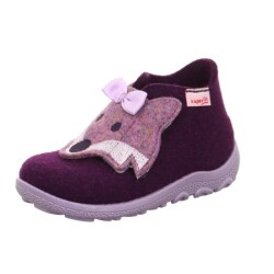 Superfit Kız Çocuk Ev Ayakkabısı Happy Octi 6295.8510 Lila