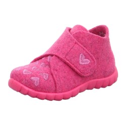 Superfit Kız Çocuk Keçe Ev Ayakkabısı Happy 800291.55 - Super Fit