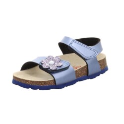 Superfit Kız Çocuk Sandalet Fussbettpantoffel 118.8010 Mavi