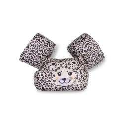 Swim Essentials Beige Safari Puddle Jumper Kolluklu Yüzme Yeleği 2-6 Yaş - Swim Essentials
