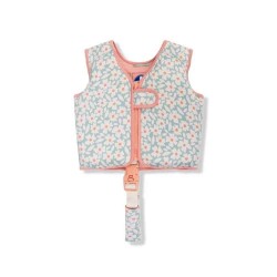 Swim Essentials Green Flowers Köpük Dolgulu Yüzme Yeleği 3-6 Yaş - 1