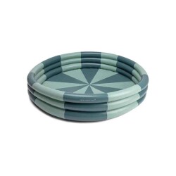 Swim Essentials Green Stripes Çocuk Şişme Oyun ve Yüzme Havuzu 150cm - Swim Essentials