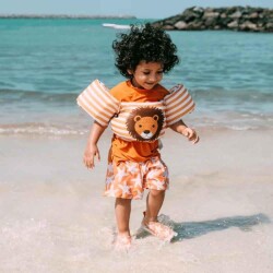 Swim Essentials Lion Puddle Jumper Kolluklu Yüzme Yeleği 2-6 Yaş - 2