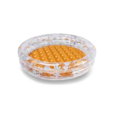 Swim Essentials Marine Magic Şeffaf Çocuk Havuzu 100 cm - 1