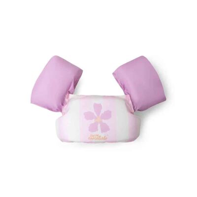 Swim Essentials Pink Flower Market Puddle Jumper Kolluklu Yüzme Yeleği 2-6 Yaş - 1