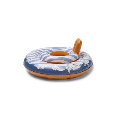Swim Essentials Surfer Bebek Sırt Destekli Yüzme Simidi 1-2 Yaş - 3