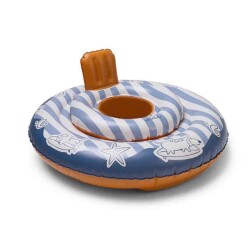 Swim Essentials Surfer Bebek Sırt Destekli Yüzme Simidi 1-2 Yaş - Swim Essentials