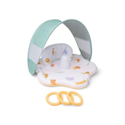 Swim Essentials Wild Life Sırt Destekli ve Gölgelikli Bebek Oyun Matı 76 cm - 1