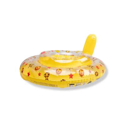 Swim Essentials Yellow Circus Bebek Sırt Destekli Yüzme Simidi 0-1 Yaş - 3